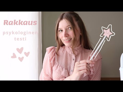 ASMR suomi | Psykologi & psykologinen testi | Rakkaus & Rakkauden kielet roleplay - terapia