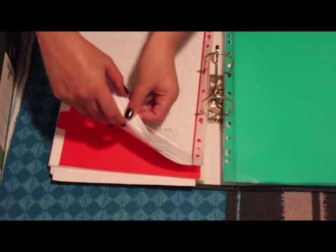 No talking Paper Organizing ASMR