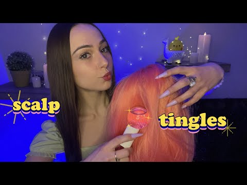 ASMR Scalp Massage w Ice Globes 🫧☆ no talking ☆🫧