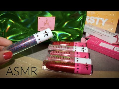 AMSR Tapping on Makeup Tingles (Jeffree Star Cosmetics)