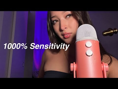 ASMR Close-Up Whispers with 1000% Mic Sensitivity 