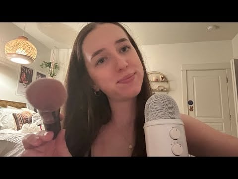 ASMR doing your makeup