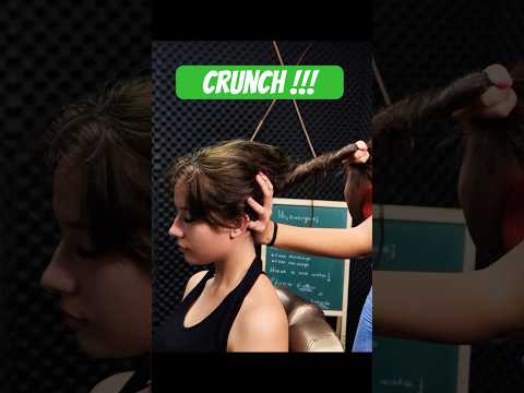 ASMR FEMALE HEAD MASSAGE #shorts