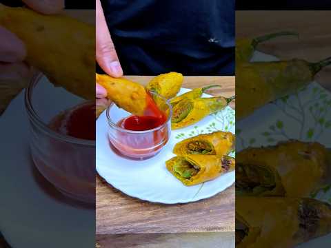 Mirchi Vada 🌶️ #shorts #shortsfeed #mirchivadarecipe