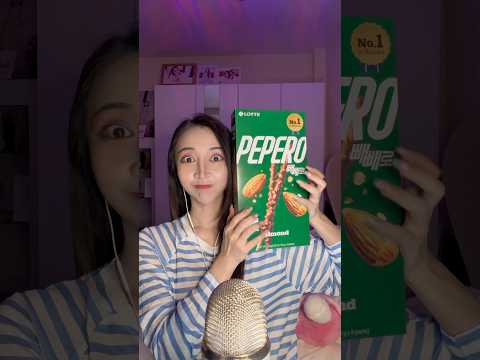 ASMR eat กินขนม #asmrsounds #relax #asmr #relxing #shorts  #shortvideo