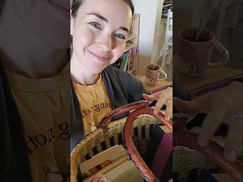What's in my Bible study basket #biblerelaxation #christianasmr #biblestudy #scripturestudy