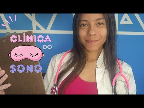 ASMR ROLEPLAY CLÍNICA DE INDUÇÃO AO SONO 😴🛏️