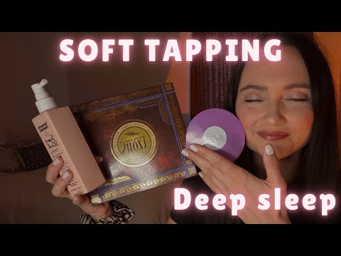 ASMR Deep Sleep Tapping on empties.