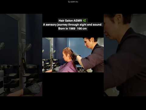 Salon ASMR: Stimulating Sight and Sound | Brighten Up While Covering Gray Hair and Touching Up Your