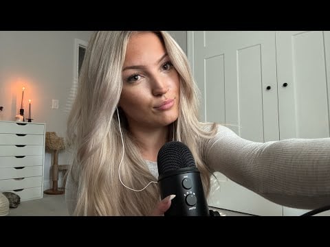 ASMR trying my new blue yeti mic | whisper ramble! 🫶🏻☁️🪐