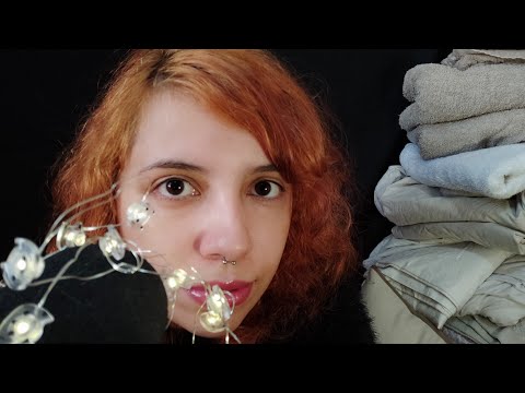 ASMR - Te Confortando Antes de Dormir | Sussurros