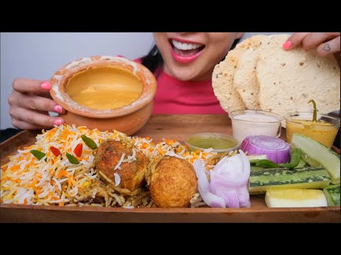 INDIAN FOOD *NOT USING MY HANDS (ASMR EATING SOUNDS) NO TALKING | SAS-ASMR