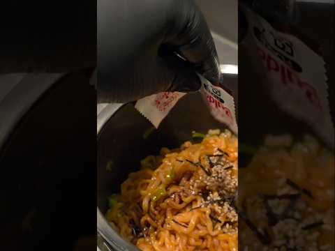 ASMR COOKING BULDAK 2X SPICY NOODLE 😋