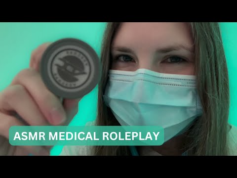 ASMR Heart Check and Deep Breathing for Anxiety (Medical Roleplay)