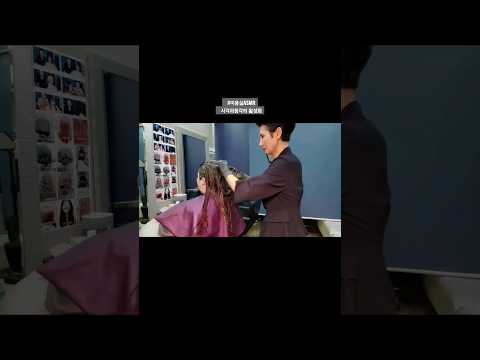 2024년 6월 6일   #미용실ASMR 시각과청각의 활성화 #어두운흑갈색 밝은모를 깔끔하고 세련되게 ~#Beauty Shop ASMR Visual