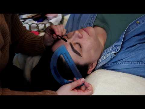 ASMR | Eyebrow Measuring, Micro Adjustments & Filling for @siestawithsarahasmr