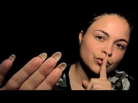 [ASMR] Calming You Down (Hand Movements, Shhh, Face Touching) Whisper