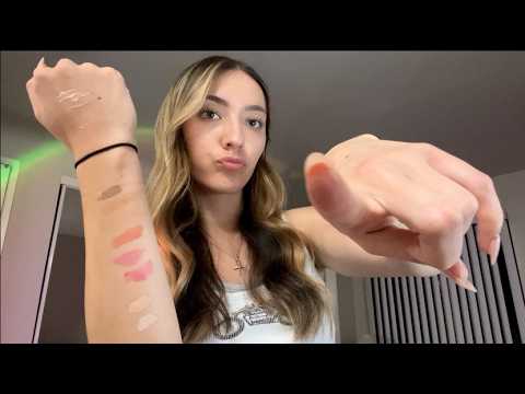 asmr ~ rude makeup store employee does your color analysis swatching 🪞💖~ soft spoken, lofi