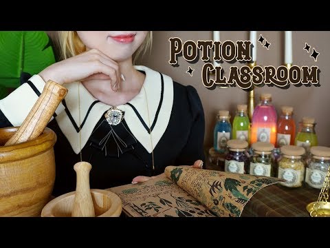 ASMR Brewing a Magic Potion For You🖤 Potion Master