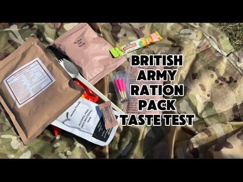 Using our British Army Ration Pack on the Wales Coast Path