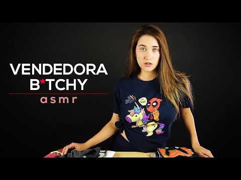 VENDEDORA ANTIPATICA te atiende | Roleplay asmr en español