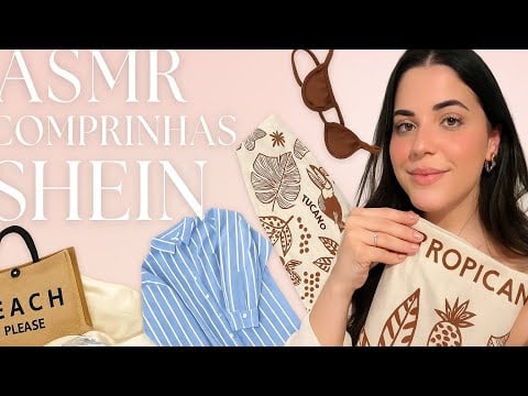 ASMR - Comprinhas na Shein | Caseirinho 💕