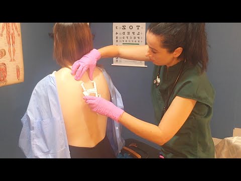 ASMR Real Person Cranial Nerve & Back Examination | Soft Spoken Medical Roleplay ft  @LunaLux ASMR