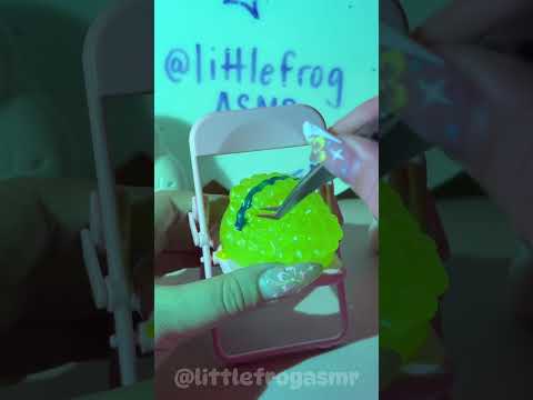 PEELING MOCHI PAINT 🎨🫟 #asmr #mochi #roleplay #squishy #satisfying