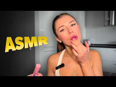[4K USA ASMR] Gloss Trigger Heaven 💋 Creamy Sounds, Sticky Shine & Real Texture Flow