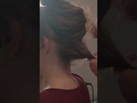 unintentional asmr hair styling