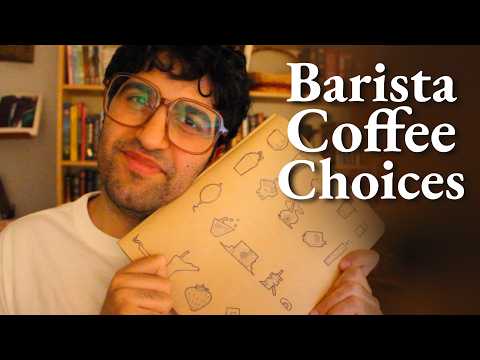 [ASMR] Barista Overexplains Coffee Choices to You (You're The CEO)