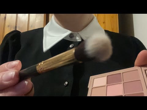 Lofi asmr🎧quickly do your makeup before class 📚I’m your classmate- no talking & no tapping 