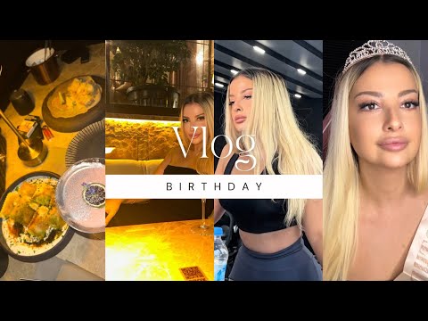 Türkçe ASMR VLOG | Doğum günüm, spor, yemek 🥂