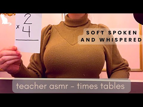 Teacher ASMR — Math classroom, soft spoken, whispered