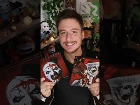 ASMR Steelbooks Terrifier 1, 2 & 3 #asmr #asmrfrançais #frenchasmr #horror #terrifier