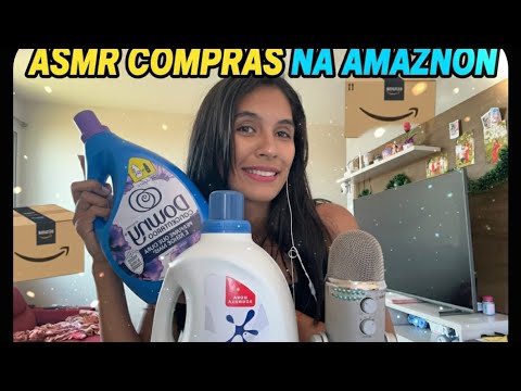 ASMR MOSTRANDO COMPRINHAS 