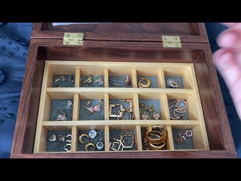 ASMR Whispered Jewelry Box Haul