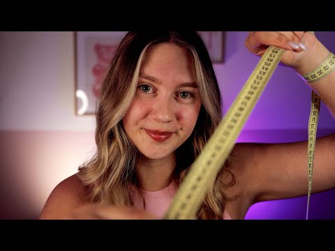 ASMR Measuring You 📏 Face & Body Roleplay 🌙