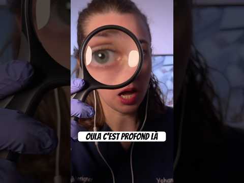 Oula c'est profond là #asmrfrançais #asmrroleplay #pedicure #podologue #asmrmedical