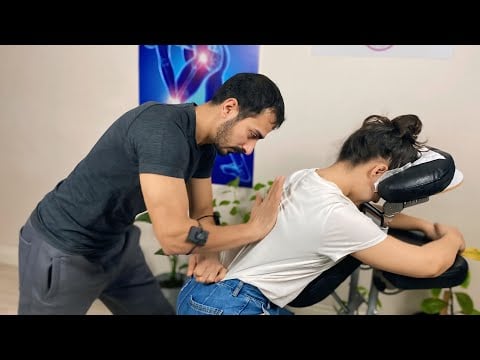 DEEP RELAXATION ASMR Neck,Palm, ARM & BACK MASSAGE