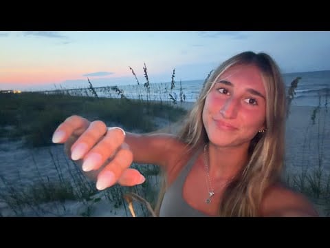 ASMR at the beach 𓏸𓈒𓇼 