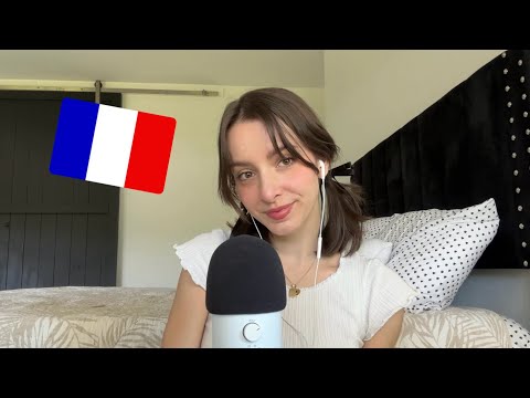 ASMR teaching you french ✧.*