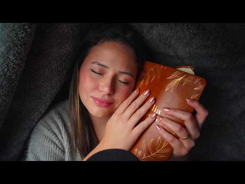 ASMR CRISTÃO  - Um cantinho SEGURO depois de UM DIA DIFÍCIL