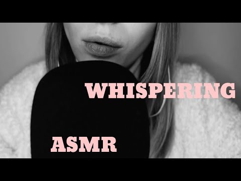 ASMR•CLOSE UP WHISPERING