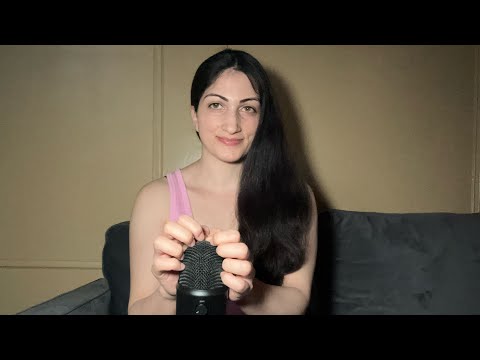 ASMR| BARE MIC SCRATCHING