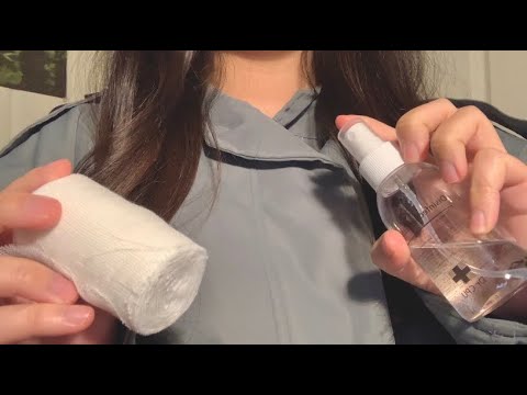 ASMR | (lofi) Are you ok? Let me cure your scars 상처 치료 asmr