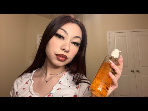 ASMR Lofi Tapping, Gripping, & Liquid Sounds (gum chewing)