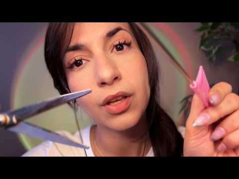 ASMR Barber Shop 💈 Haircut & Beard Shave (Personal Attention for Sleep)