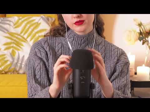 ASMR microphone scratching ✨ no talking ✨ blue yeti ✨