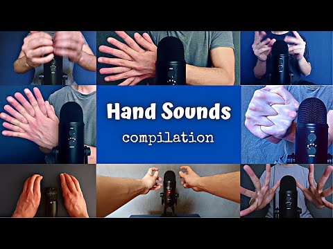 ASMR Fast & Aggressive Hand Sounds compilation (finger snapping, rhythmic & more) no talking